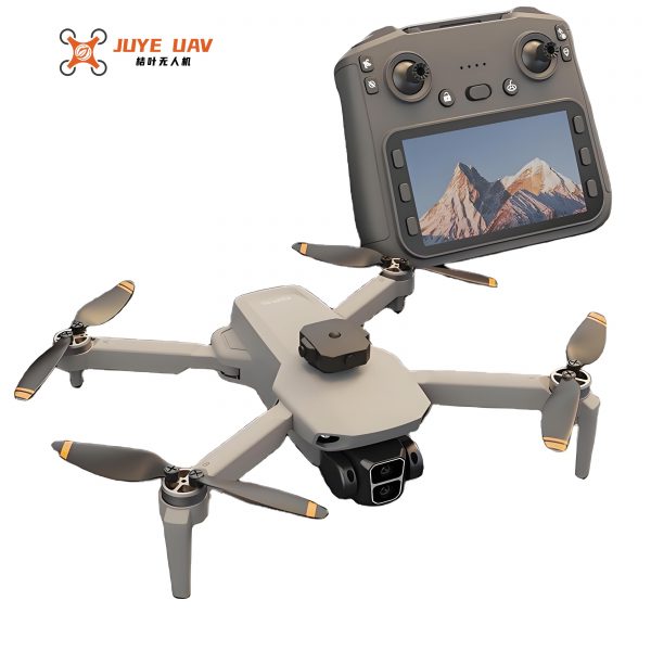 Basic UAV Drone - Foldable 3-Axis Brushless Motor 4.5inch LCD Large Color Screen 8k Image GPS Drone 1km Image Transmission Distance