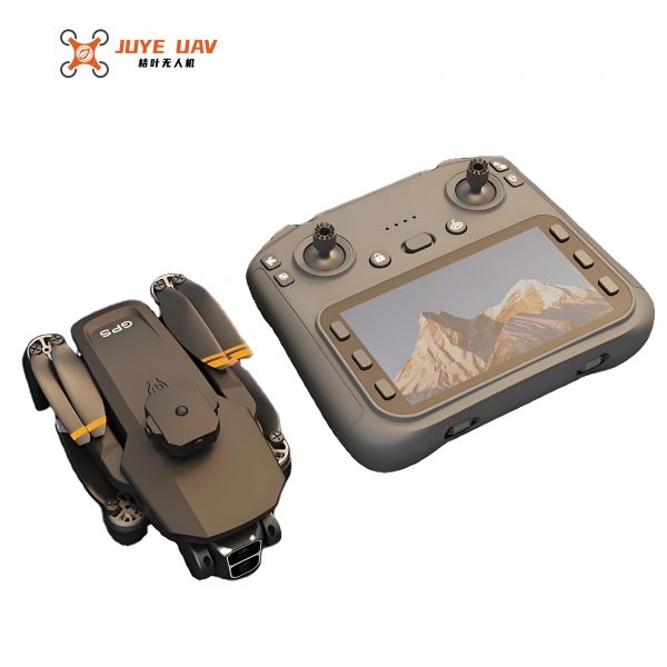 Basic UAV Drone - Foldable 3-Axis Brushless Motor 4.5inch LCD Large Color Screen 8k Image GPS Drone 1km Image Transmission Distance - Image 2