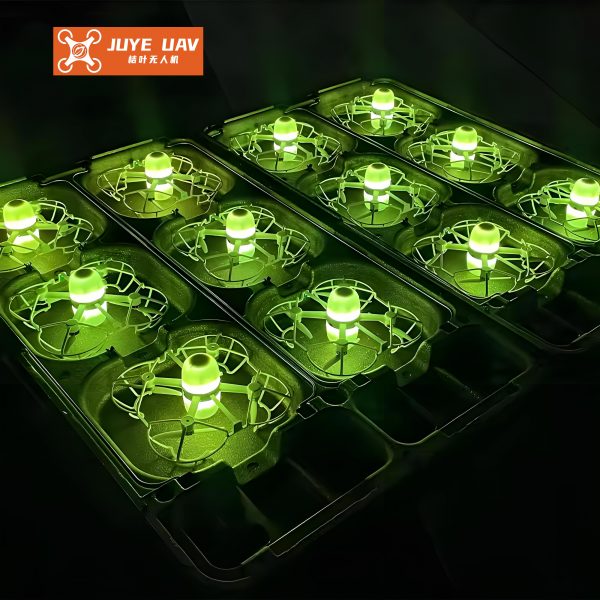 Drone Formation Show System - Synchronized Music & Stunning 3D Animations for Night Performances Real-Time Editing LED Advertising Drones for Rent Fireworks Replacement Solution - Image 2
