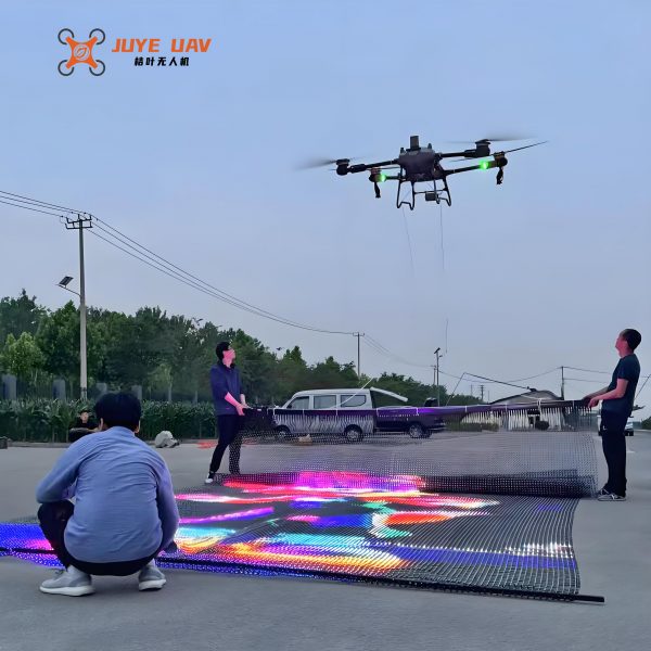 Drone LED Screen Show - Holographic Display Outdoor Digital Moving Poster High-Resolution Magic Carpet Drone Performance Outdoor Holographic Display & Digital Magic Carpet Performances - Image 2