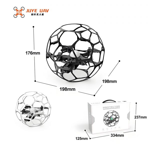 Soccer Racing Drone - Easy-Fly Racing Quadcopter with Camera LED Lights & Wind Resistance for Interactive Aerial Football Games - Image 4